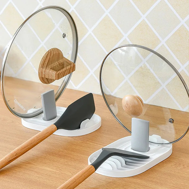 Keukenheld Lepel & Deksel Houder - Keep it Clean!