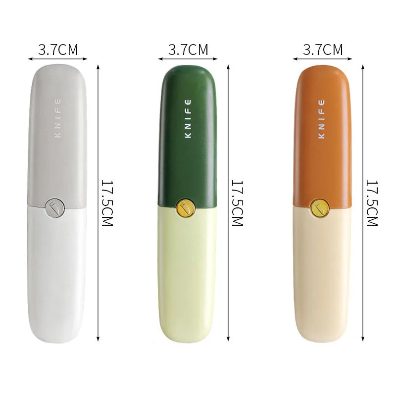 DuoPeel Pro- Twee-in-een Mes Dunschiller voor onderweg