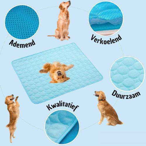 PawCooler- De ultieme koelmat voor jouw viervoeter