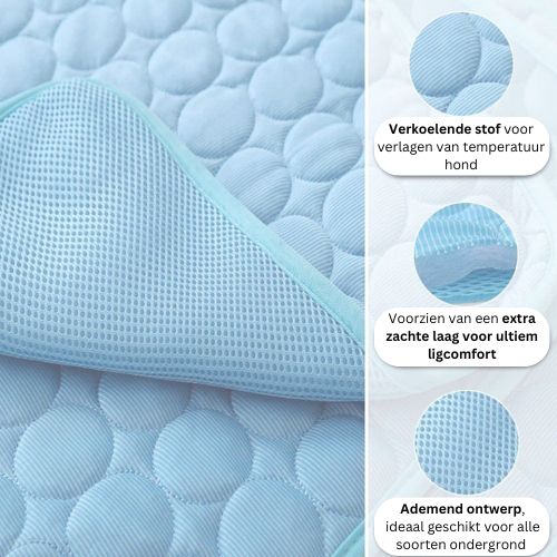 PawCooler- De ultieme koelmat voor jouw viervoeter